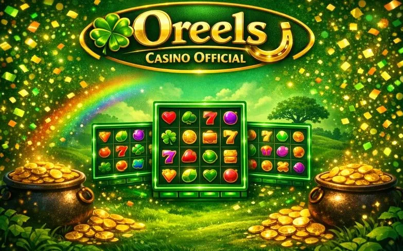 O'Reels Casino login page hero banner